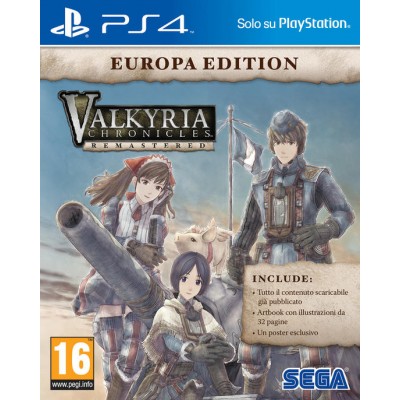 Valkyria Chronicles Remastered Europa Edition [PS4, английская версия]